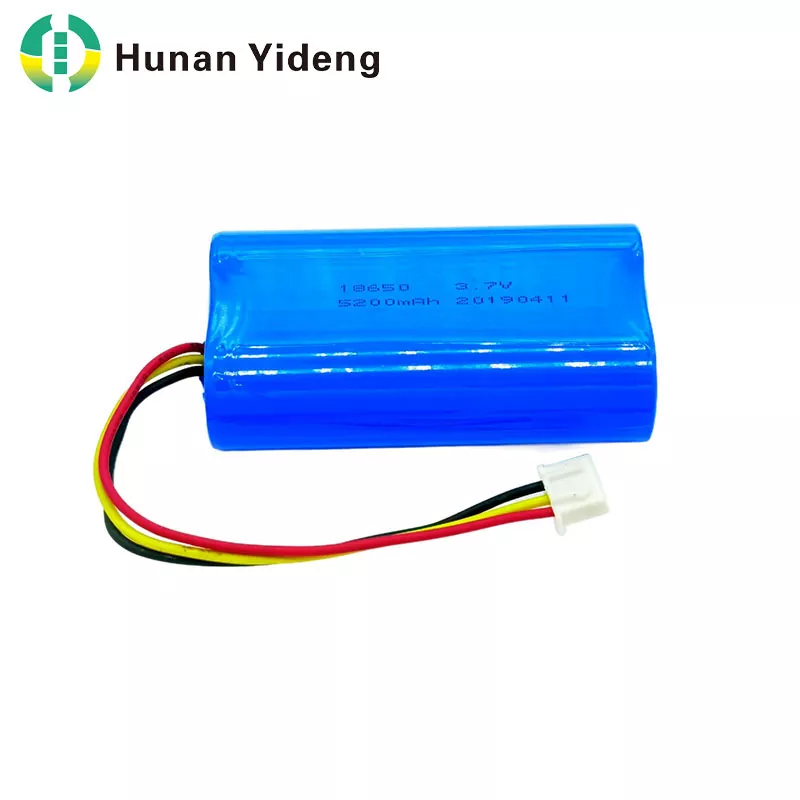 18650 bateria cilíndrica de íon de lítio recarregável de 3,7V 5200mAh 18650 bateria cilíndrica de íon de lítio recarregável de 3,7V 5200mAh