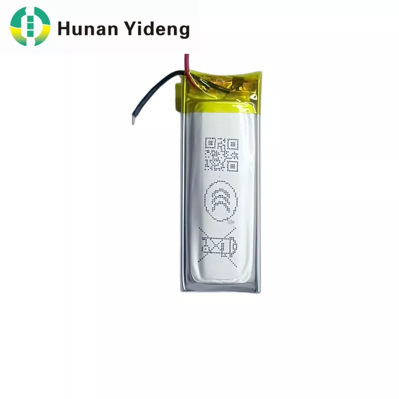 Bateria de polímero de lítio 3,7V 500mAh 751540 para dispositivos médicos vestíveis
