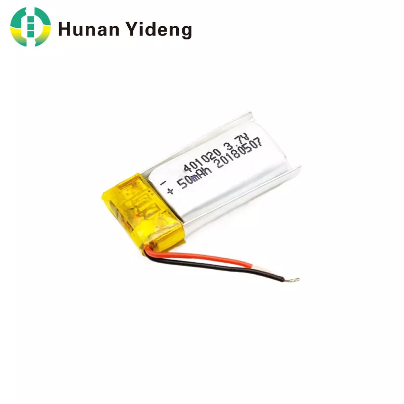 massa de polímero de lítio 401020 3.7v 500mAh