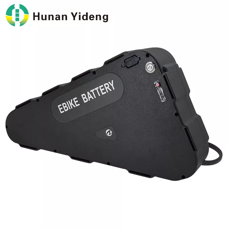Bateria de lítio triangular para bicicleta 48V 20Ah 18650 E-bike
