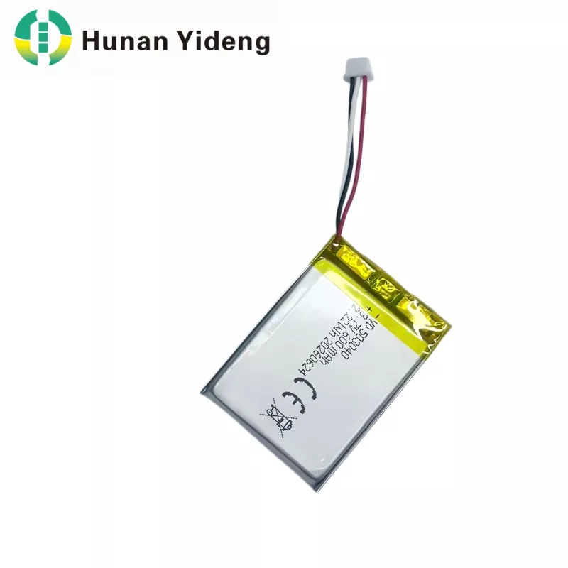 503040 bateria recarregável quadrada de 3,7V 600mAh