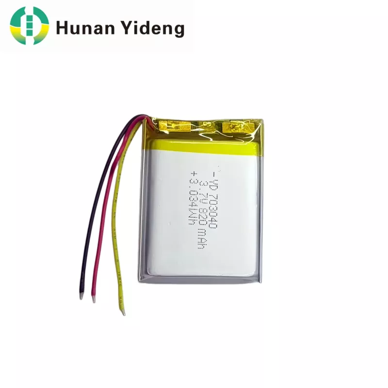 703040 bateria prismática minúscula de 3,7 V 820mAh