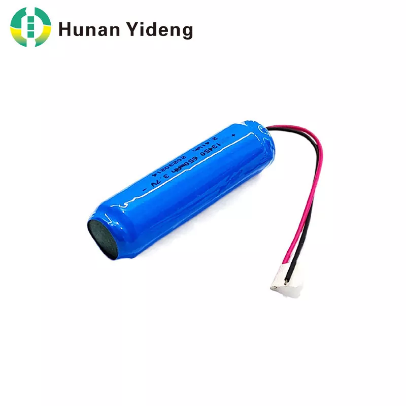 13450 células de bateria de íon de lítio de 650mAh 3.7v