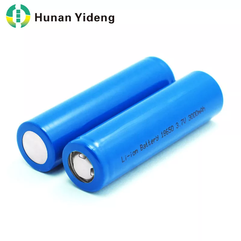 Bateria de íon de lítio cilíndrica 3.7V 3000mAh do de alta capacidade 18650 Bateria de íon de lítio cilíndrica 3.7V 3000mAh do de alta capacidade 18650