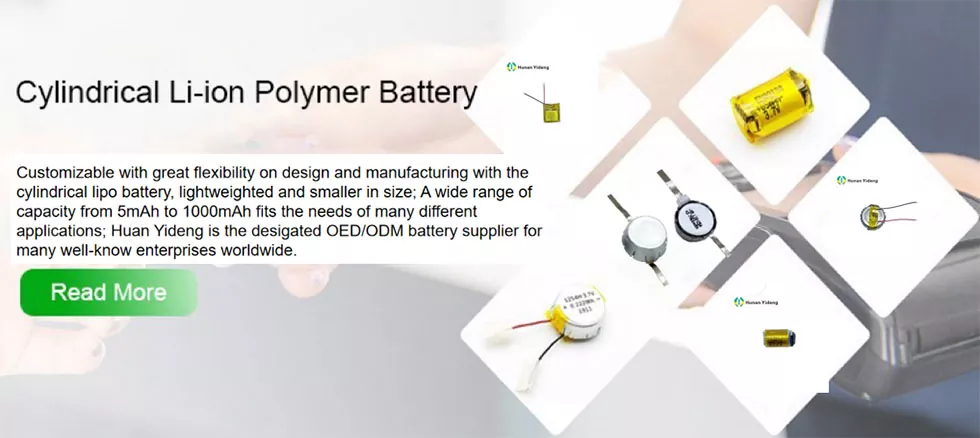 1254 3.85V 70mAh High Voltage Pouch Coin Lithium Battery